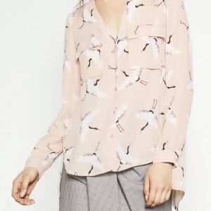 Zara Woman’s Crane Blouse blush size XXL